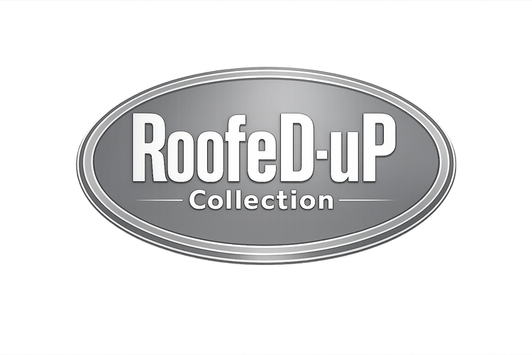 RoofeD-uP Collection logo - custom branded workwear for roofers printed in Stevenage UK