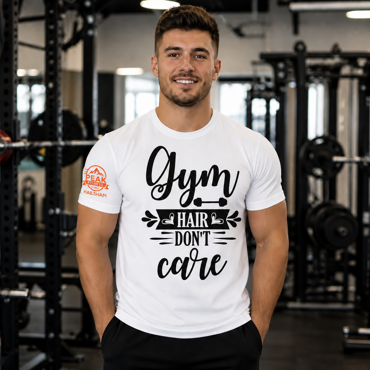 Peak Fitness Slogan T-Shirt – Choose Your Design