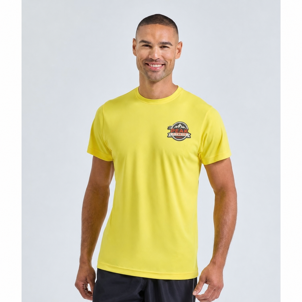 Peak Fitness TR010 – Men's Performance T-Shirt