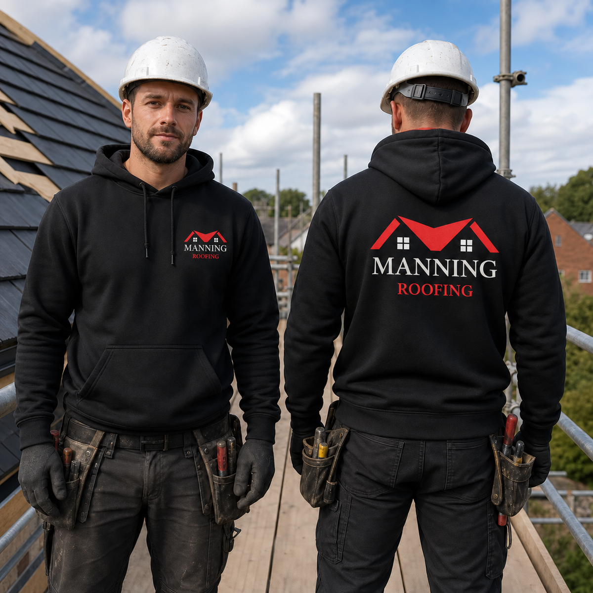Manning Roofing Budget Hoodie