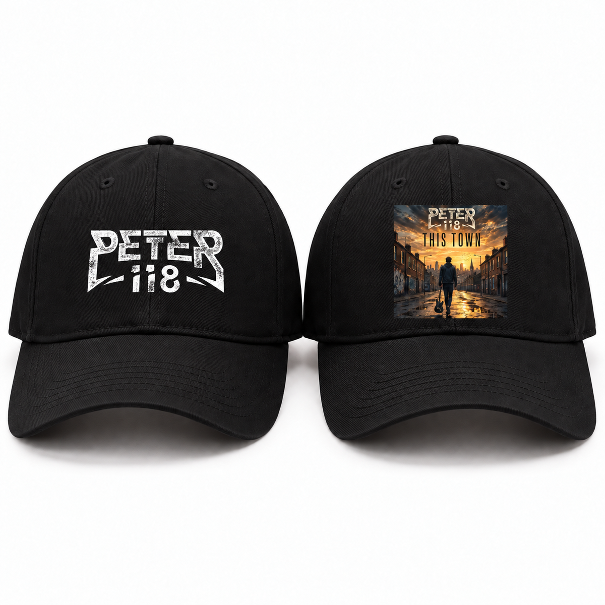 PETER 118 Baseball Cap - Uneek UC432 - garment mockup