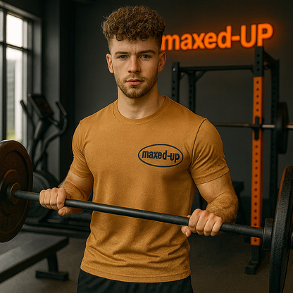 maxeD-uP Performance Aircool Tee | Quick-Dry Lightweight Stretch Training Shirt