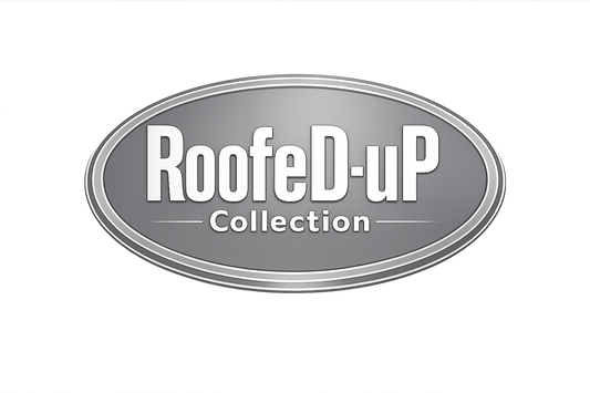 RoofeD-uP Collection logo - custom branded workwear for roofers printed in Stevenage UK