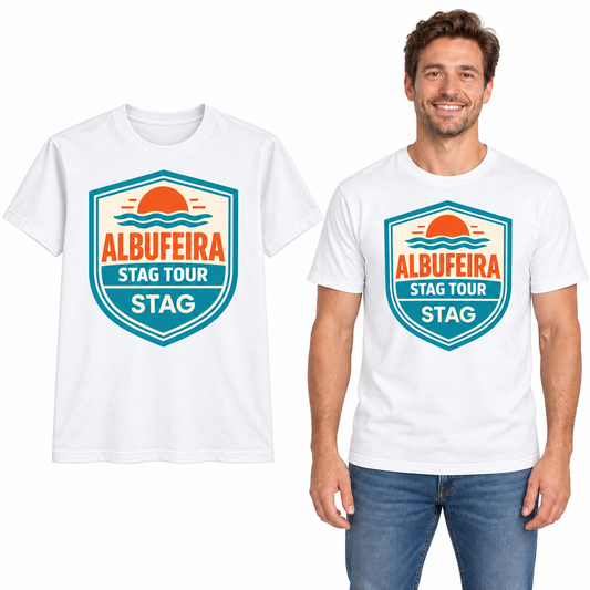 Albufeira Personalised Stag Do T-Shirt
