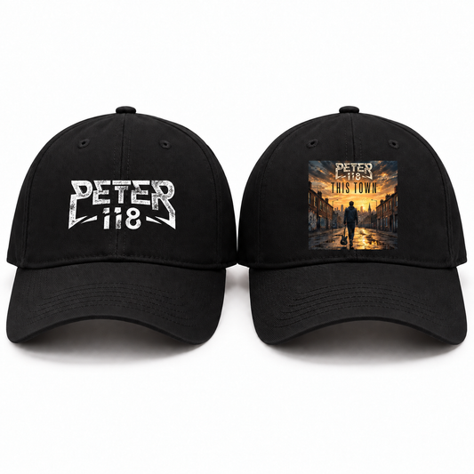 PETER 118 Baseball Cap - Uneek UC432 - garment mockup
