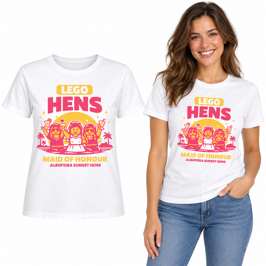 Sunset Hens