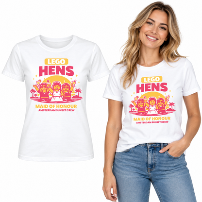 Sunset Hens