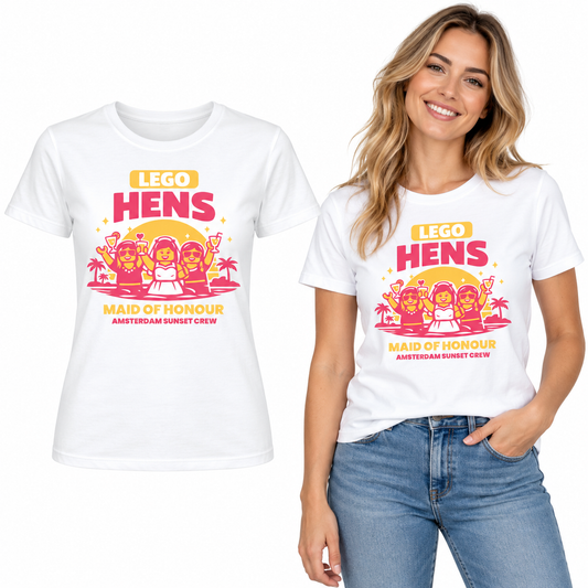 Sunset Hens