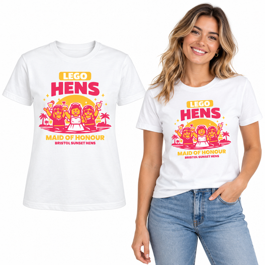 Sunset Hens