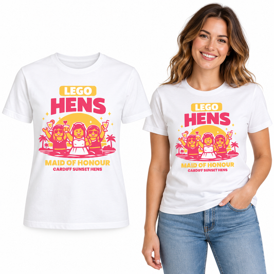 Sunset Hens
