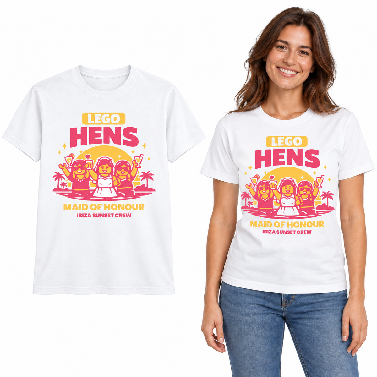Sunset Hens