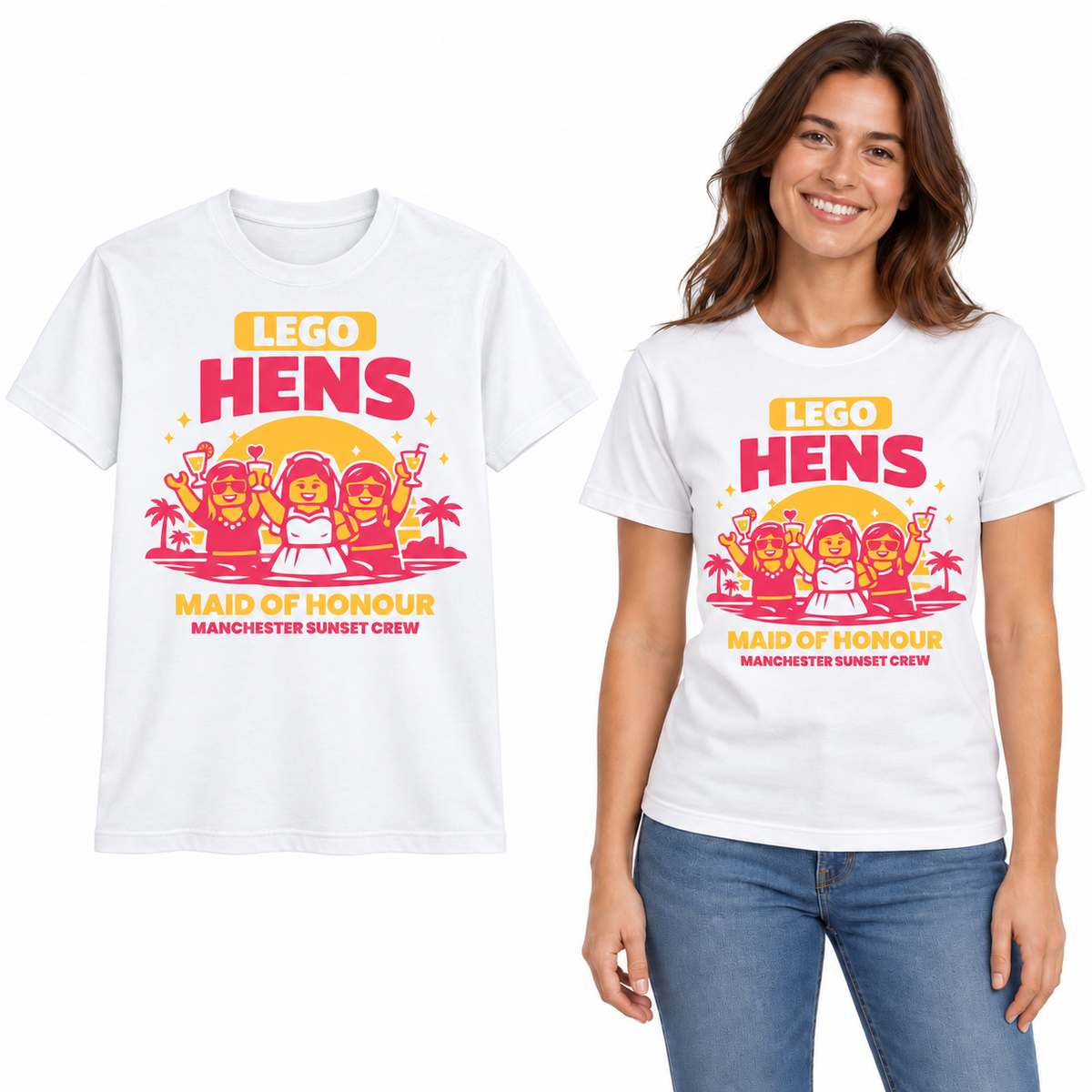 Sunset Hens
