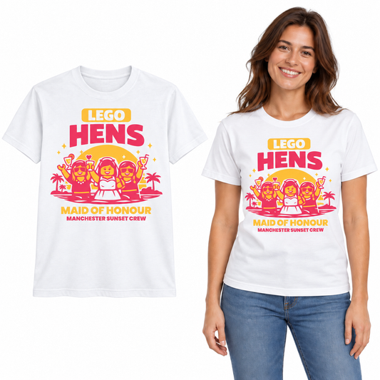 Sunset Hens