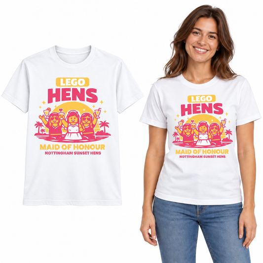 Sunset Hens