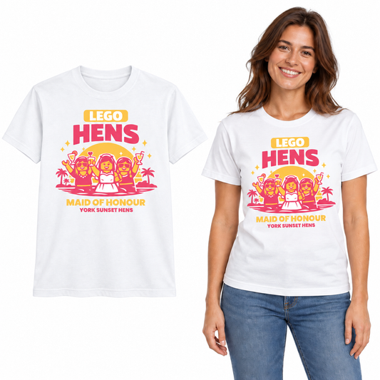 Sunset Hens