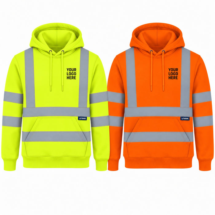 Your Logo Hi-Vis Hoodie